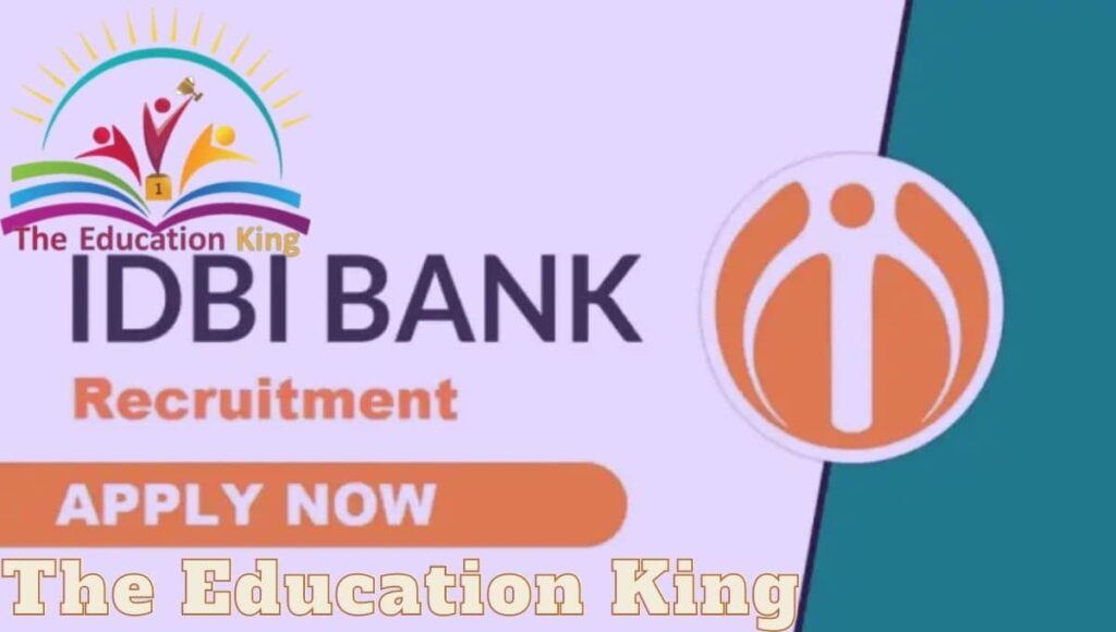 IDBI Bank executive recruitment 2021
