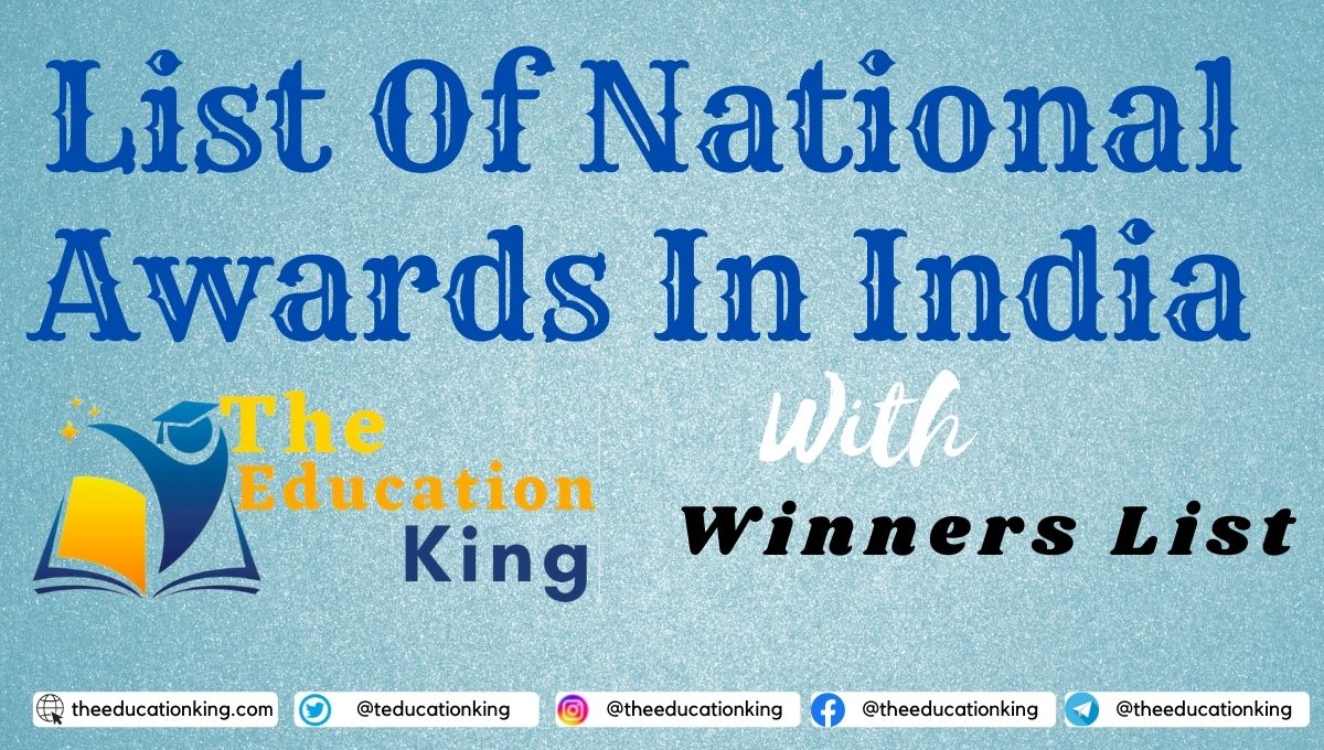 National Awards of India